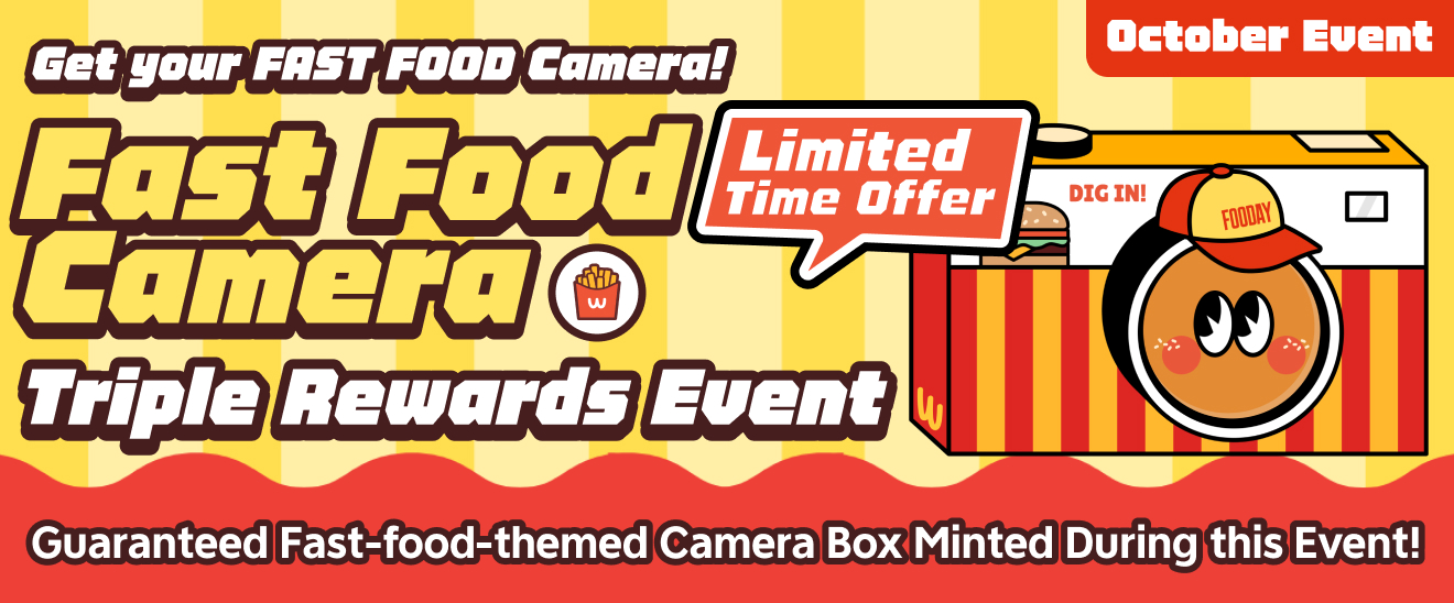 [Event] Limited-Time Fooca Camera Triple Rewards Event!